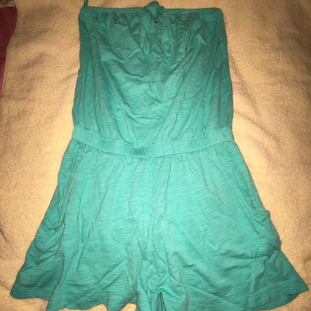 Strapless Romper